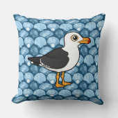 バードラブル太平洋カモメ クッション (正面)