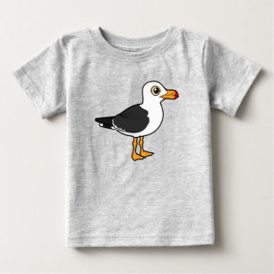 バードラブル太平洋カモメ ベビーTシャツ