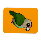 バードラブル岬オウム マグネット (横)