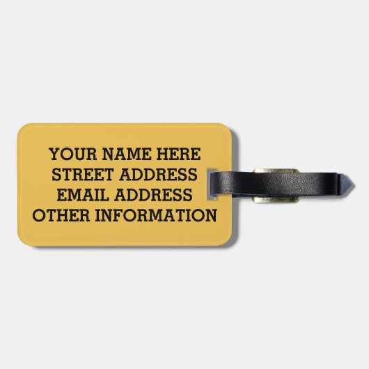 バードラブル黒首クレーン ラゲッジタグ (裏面横)