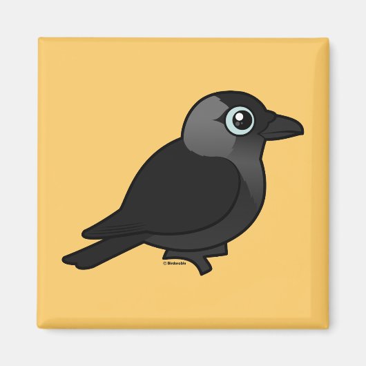 バードラブル・ジャクダウ マグネット (正面)