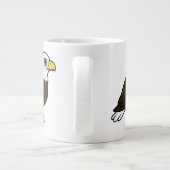 バードラブル・ハゲ・イーグル ジャンボコーヒーマグカップ (裏面)