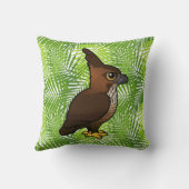 バードラブルJavan Hawk-Eagle （大人・少年） クッション (裏面)