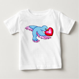 バードラブTシャツ ベビーTシャツ