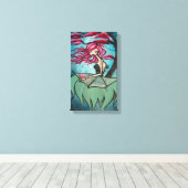 『バードランド子守歌』キャンバスプリント キャンバスプリント (インサイチュ (ウッドフロア))