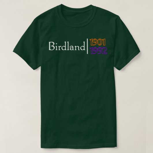 バードランド1901 1992 Tシャツ (デザイン正面)