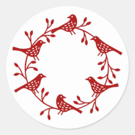 バードリースモダンスカンジナビアスタイル ラウンドシール