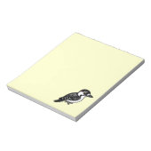 バードル可能な赤いカクテルを着たキツネザル ノートパッド (回転)