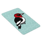 バードル可能な赤毛頭のキツツキ マグネット (右側)