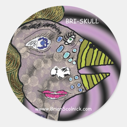 バードレディーシール ラウンドシール (正面)