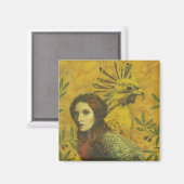 バードレディーマグネット マグネット (正面/裏面)