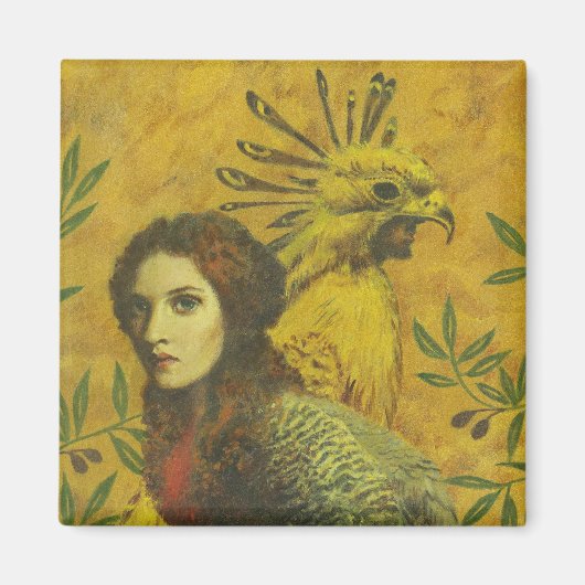 バードレディーマグネット マグネット (正面)