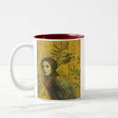 バードレディーミュータントデザイン ツートーンマグカップ (左)