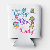 バードレディ熱狂するバードオーナーラバーダーツートーンC 缶クーラー (裏面)