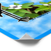 バードレ熱狂するディデザイン ポスター (角)