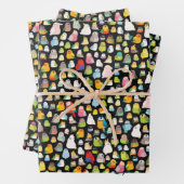 バードローフ（黒） ラッピングペーパーシート (インサイチュ)