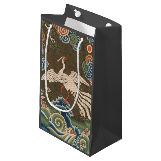 バード中国のアンティークデコール スモールペーパーバッグ (正面アングル)