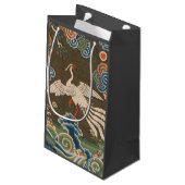 バード中国のアンティークデコール スモールペーパーバッグ (裏面アングル)