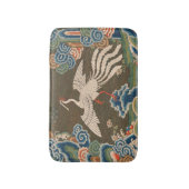 バード中国のアンティークデコール バスマット (正面縦)