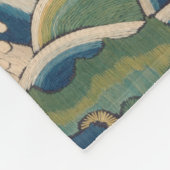 バード中国のアンティークデコール フリースブランケット (角)