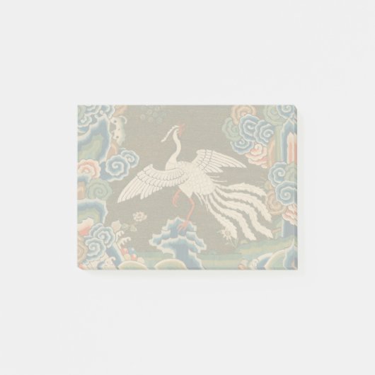 バード中国のアンティークデコール ポストイット (正面)