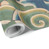 バード中国のアンティークデコール ラッピングペーパー (ロールコーナー)