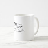 バード定義 コーヒーマグカップ (正面右)