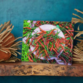 バード・アイ・チリペッパー フォトプラーク (側面)