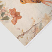 バード・イン・花模様5 Decopage紙 薄葉紙 (詳細)