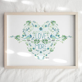 バード クォート アート プリント