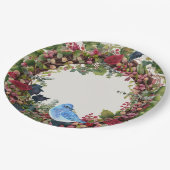 バード&リースパーティープレート ペーパープレート (アングル)