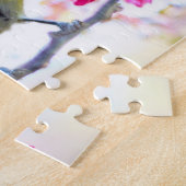 バード&開花モノグラム ジグソーパズル (側面)