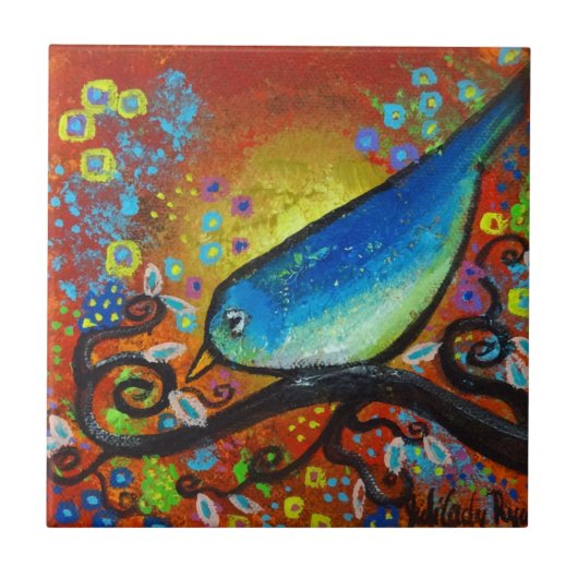 バードIII～日終了タイルコースター タイル (正面)