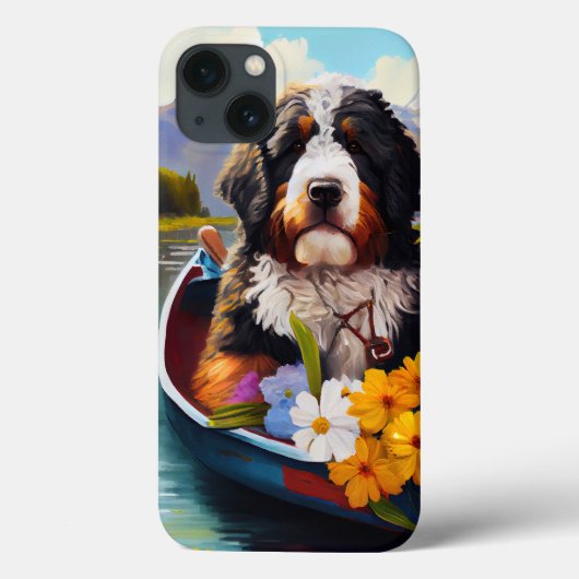 バーナドゥードルがパドルを握る: 景色を楽しむ冒険 Case-Mate iPhoneケース (裏面)