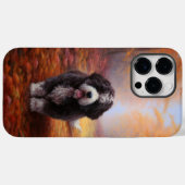 バーナドゥードルと落ちる紅葉にインスパイア Case-Mate iPhoneケース (裏面 (横))
