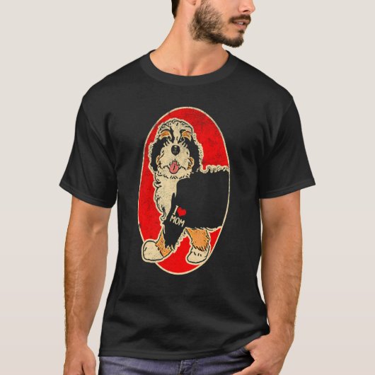 バーナドゥードルのママ Tシャツ (正面)