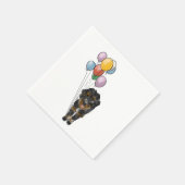 バーナドゥードルの誕生日パーティー スタンダードカクテルナプキン (角)