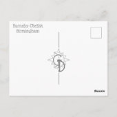 バーナビーオベリスクはがき ポストカード (裏面)