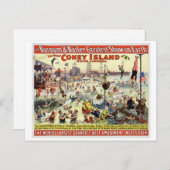 バーナムとベイリーが素晴らし地上に現れる ポストカード (正面/裏面)