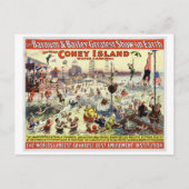 バーナムとベイリーが素晴らし地上に現れる ポストカード (正面)