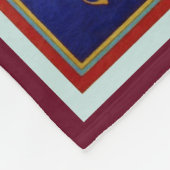 バーナムとベイリーヴィンテージサーカスのポスター フリースブランケット (角)