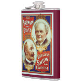 バーナムとベイリー素晴らしサーカスが地上でショー フラスク (左)