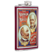 バーナムとベイリー素晴らしサーカスが地上でショー フラスク (右)