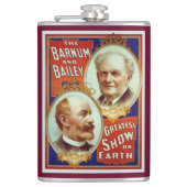 バーナムとベイリー素晴らしサーカスが地上でショー フラスク (正面)