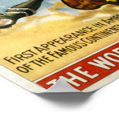 バーナムとベイリー – ディロン飛んでいるズ ポスター (角)