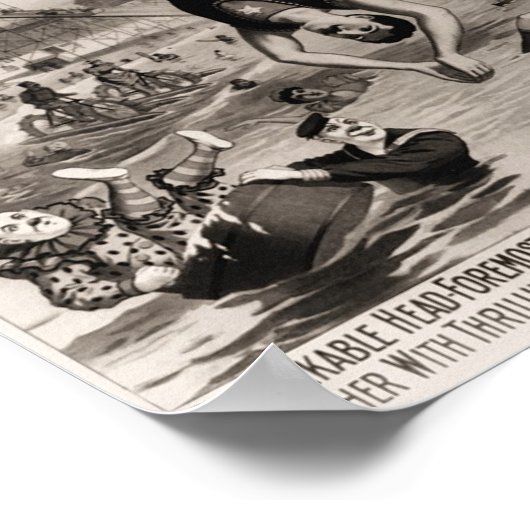 バーナムアンドベイリーコニーアイランドウォーターカーニバル ポスター (角)