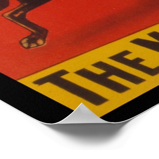 バーナム&ベイリーサーカス足ボール犬ポスター ポスター (角)