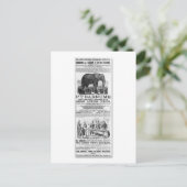 バーナム&ロンドン9ショ統一されたー広告 ポストカード (スタンド正面)