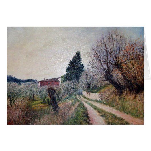 バーナリーズ最古の春/トスカーナの風景 (正面横)