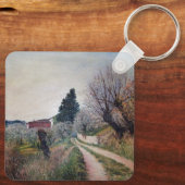 バーナリーズ最古の春/トスカーナの風景 キーホルダー (裏面)